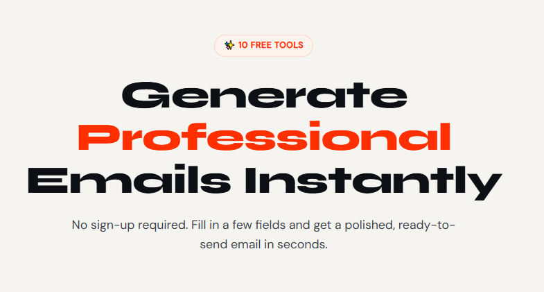 Email Generator – Write Emails easily - Product Hunt launch logo and brand identity