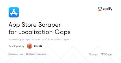App Store Scraper for Localization Gaps gallery image