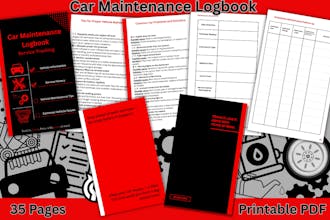 Car Maintenance Logbook PDF gallery image