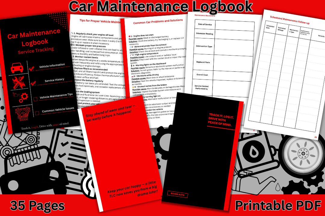 Autowartungslogbuch PDF - Vom Chaos zur Kontrolle - protokollieren Sie jede Meile Medien 1