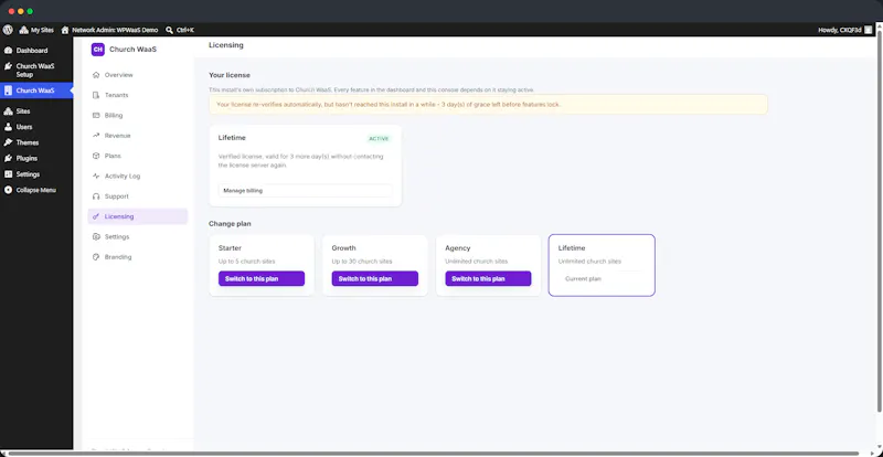 WPWaaS screenshot 18