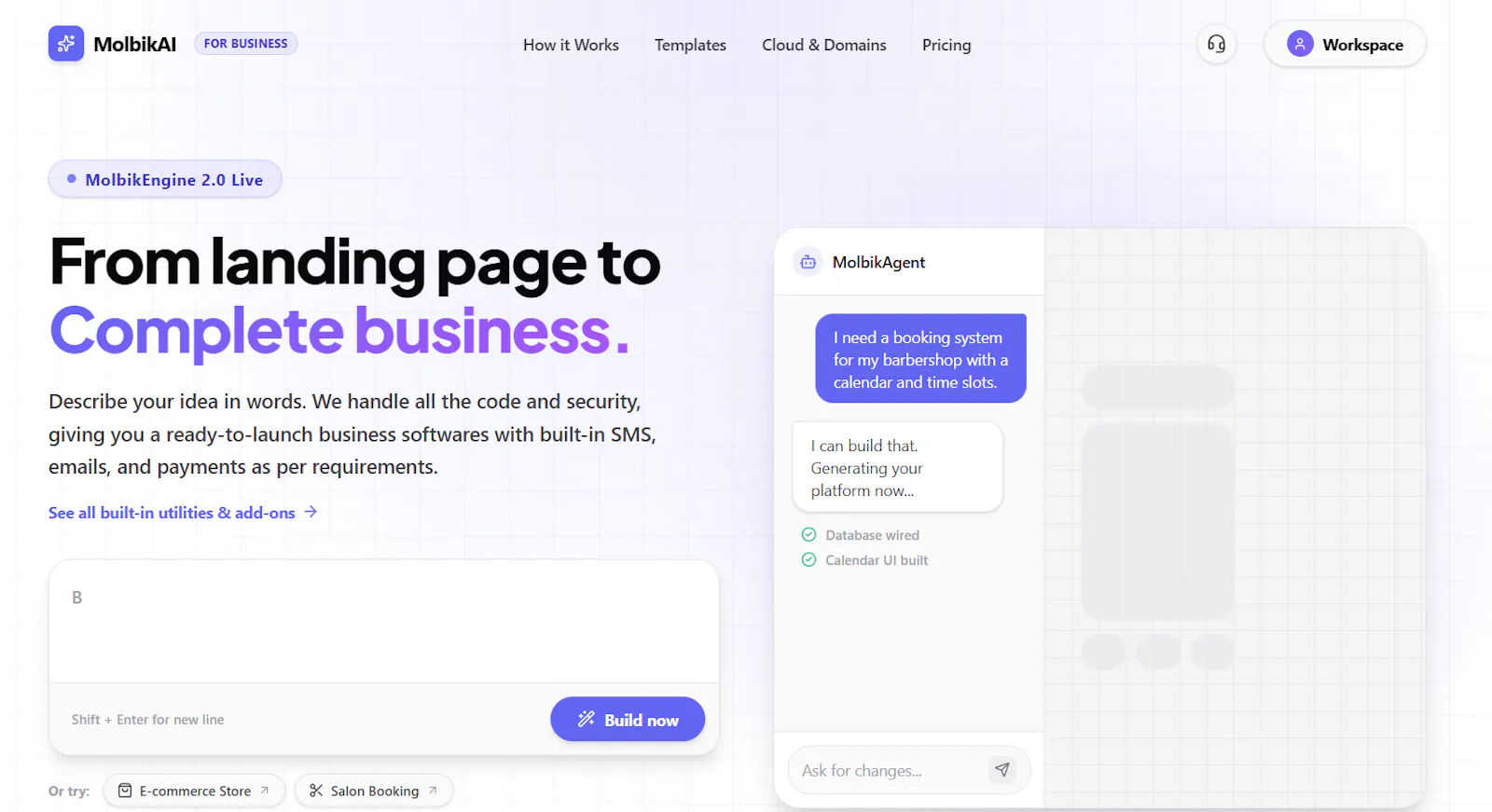 Molbik AI screenshot 2
