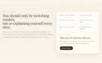 Memory Sync gallery image