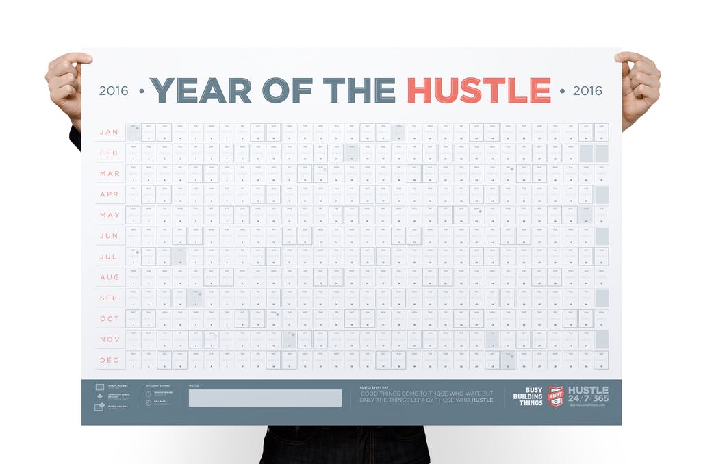 2015 Hustle Calendar media 1