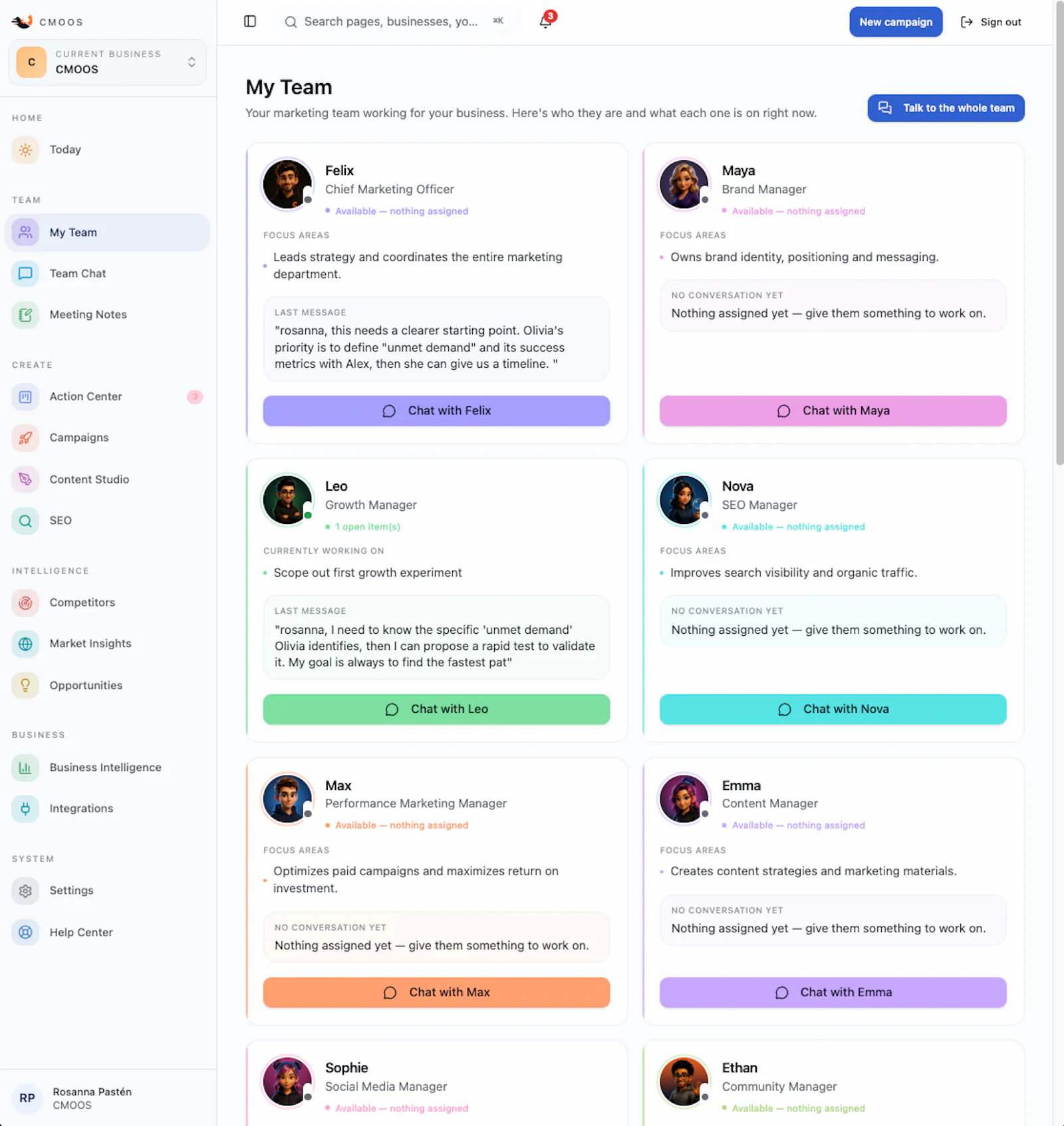 CMOOS — Your Marketing Department screenshot 2