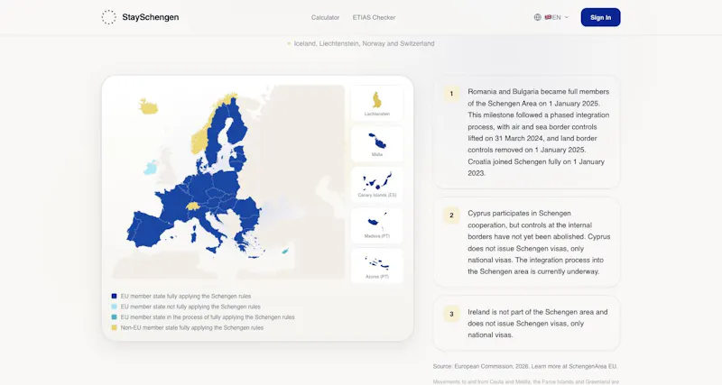 StaySchengen screenshot 4