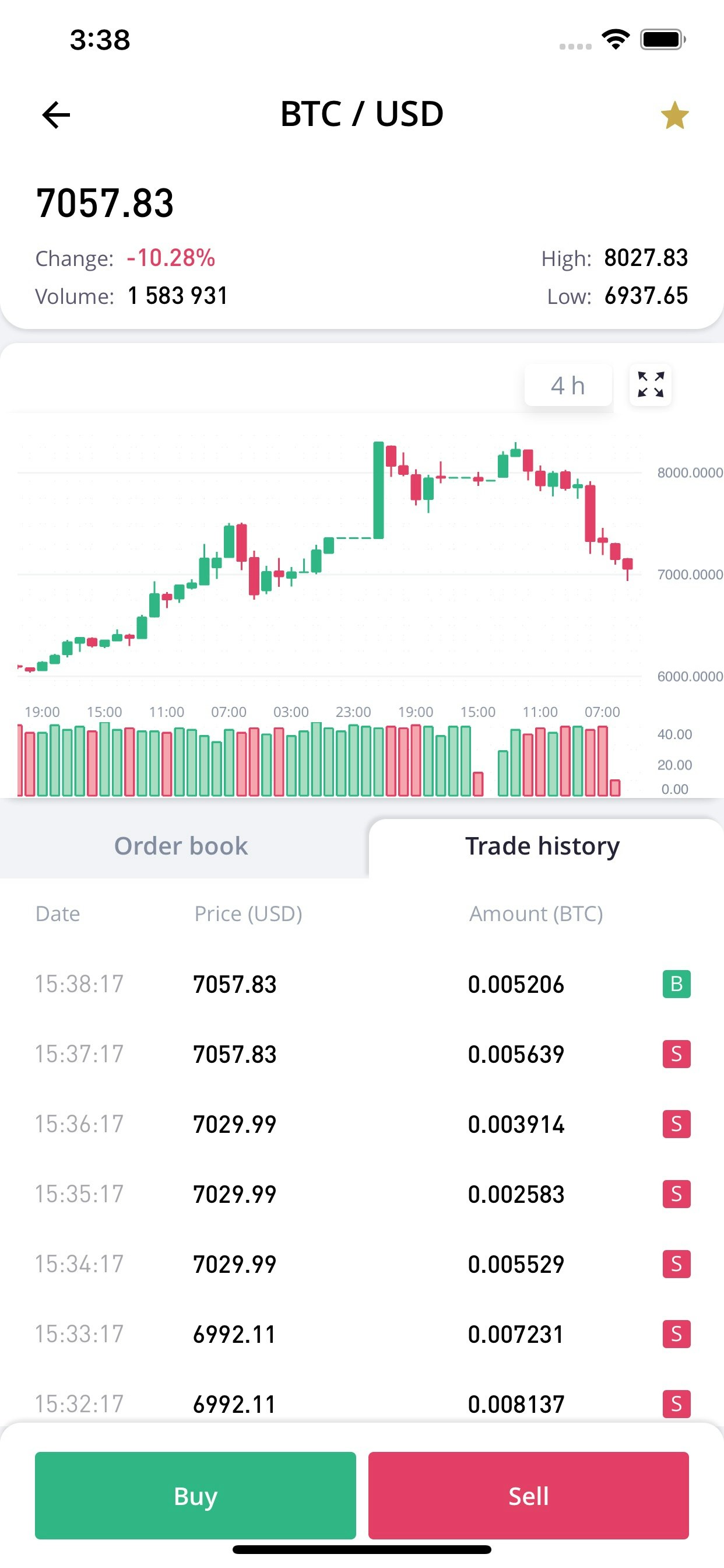 WhiteBit Exchange IOS App gallery image