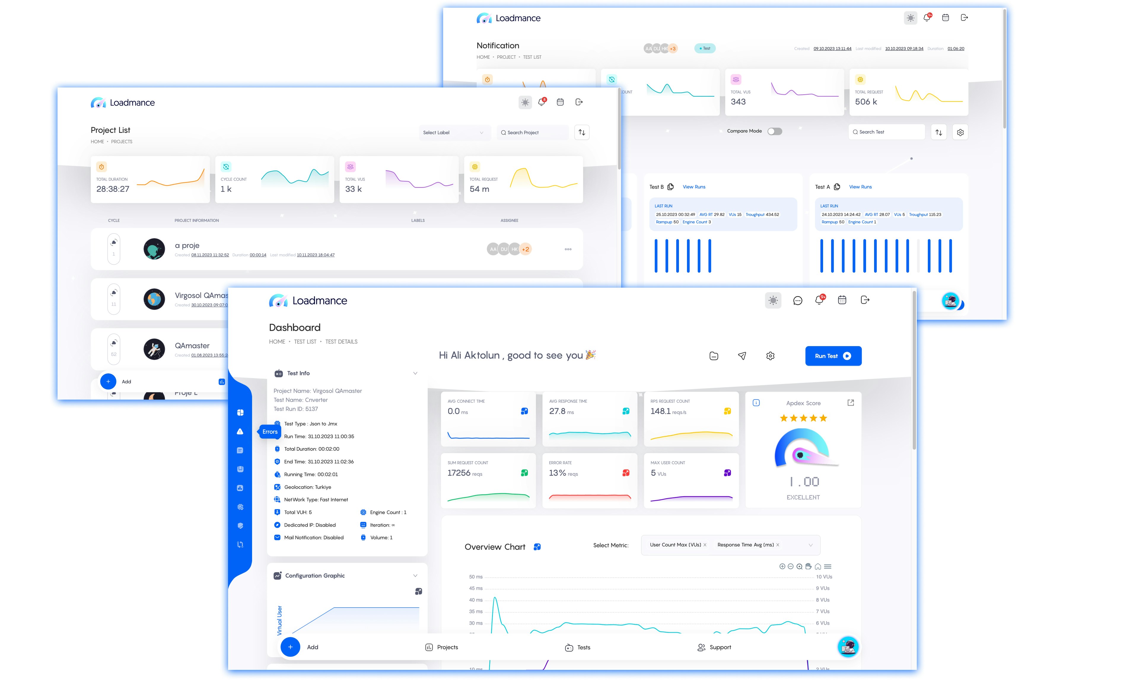 LoadMance - Strumento di test di prestazioni e carico media 2