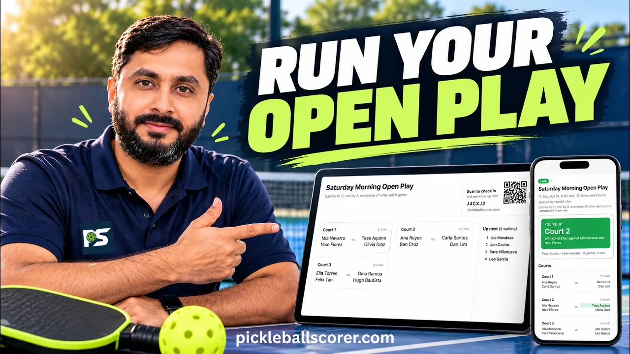 PickleballScorer Open Play gallery image