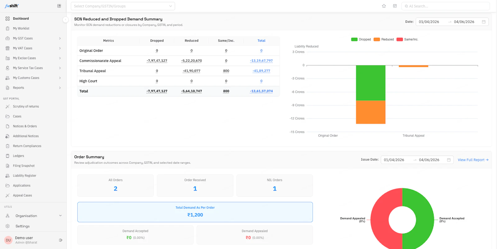 Litigation Shift screenshot 1