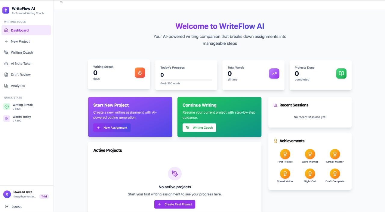 WriteFlow AI gallery image
