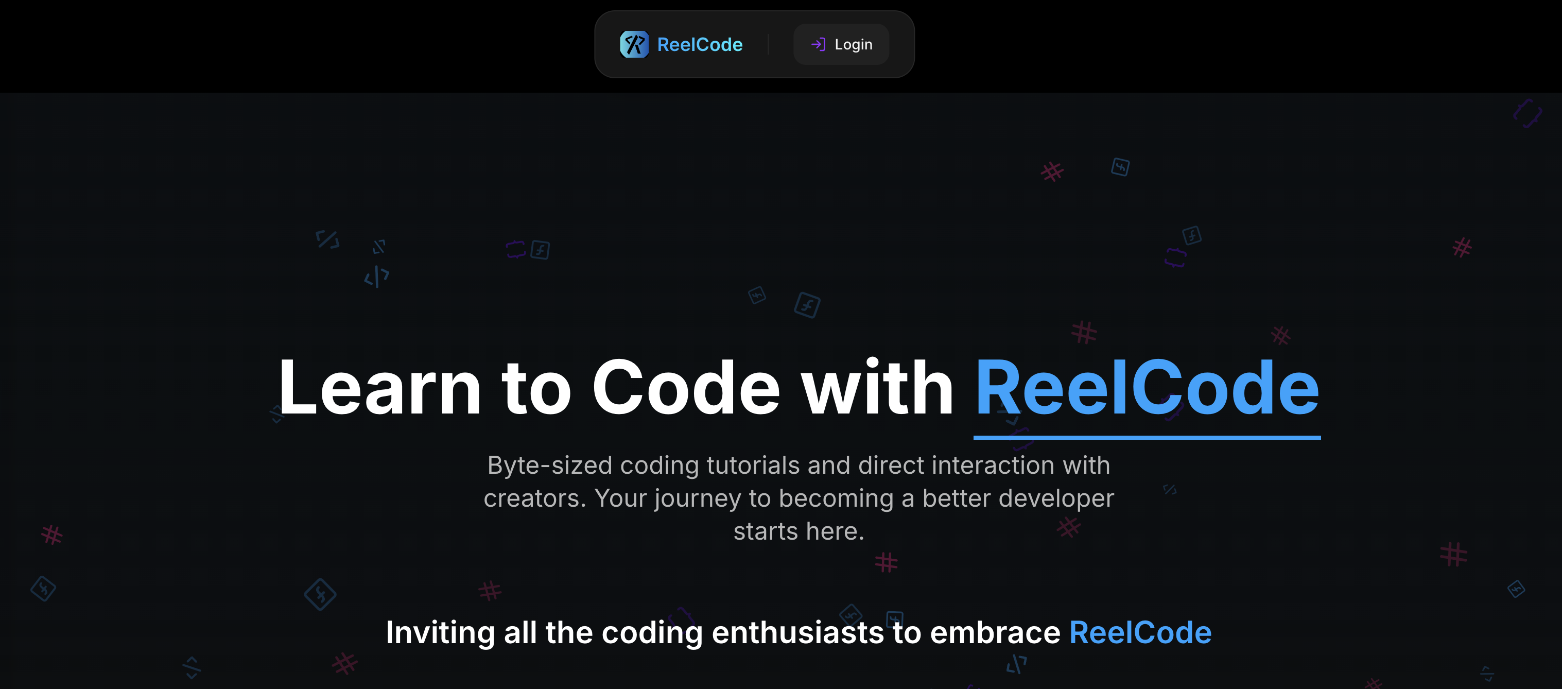 Reelcode gallery image