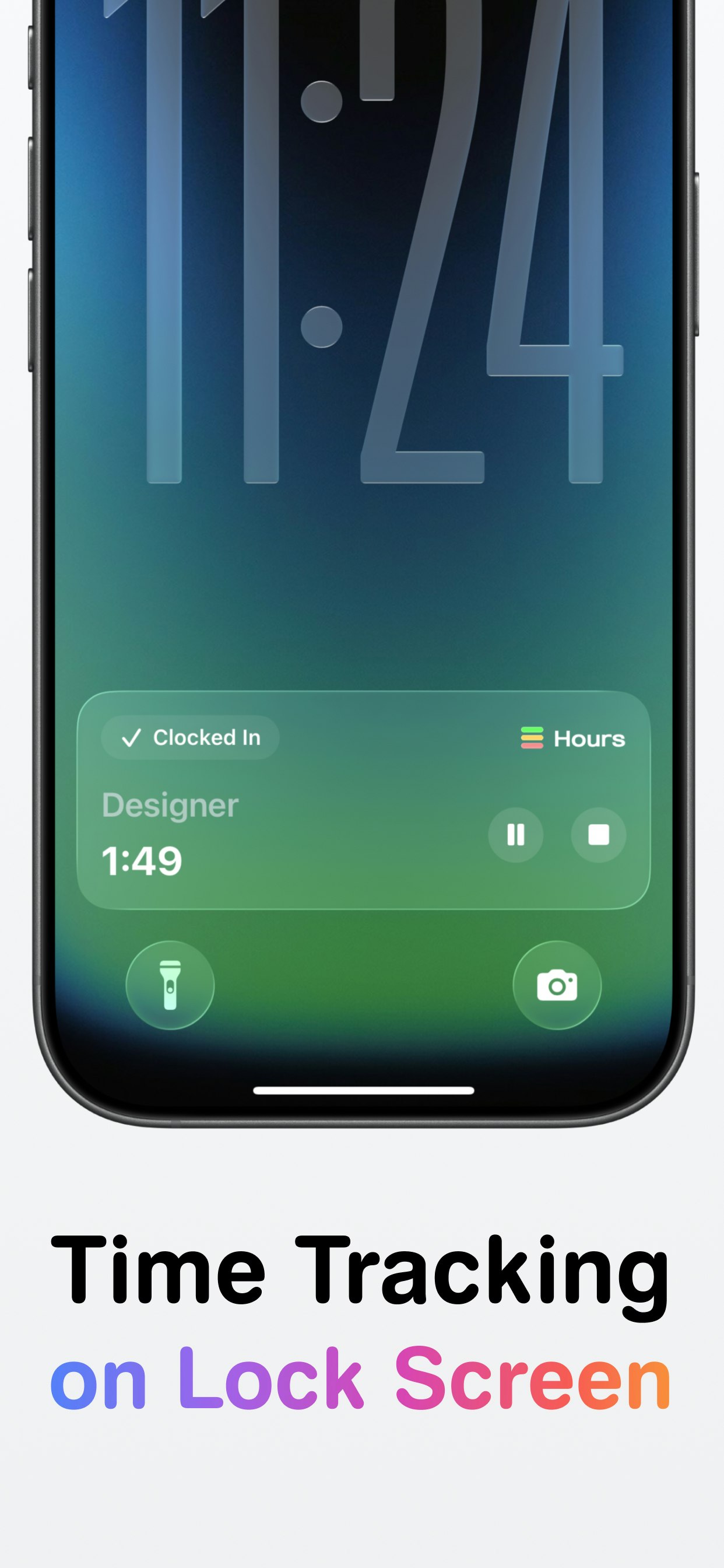 Hours Tracker - Screenshot 2 showing product features and functionality