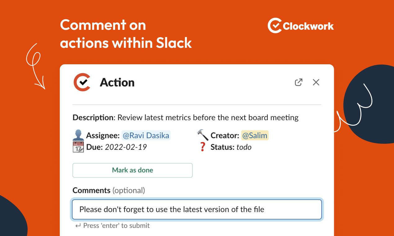 เครื่องจักร - AI Powered Bot เพื่อติดตามรายการแอ็คชั่นภายใน Slack media 4