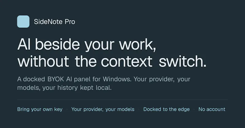 SideNote Pro screenshot 2