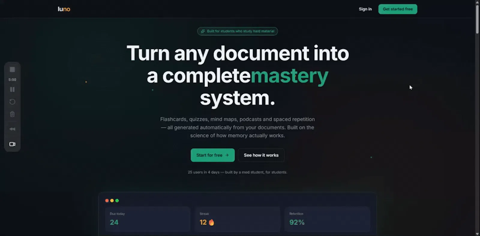 Luno screenshot 1 (video preview)