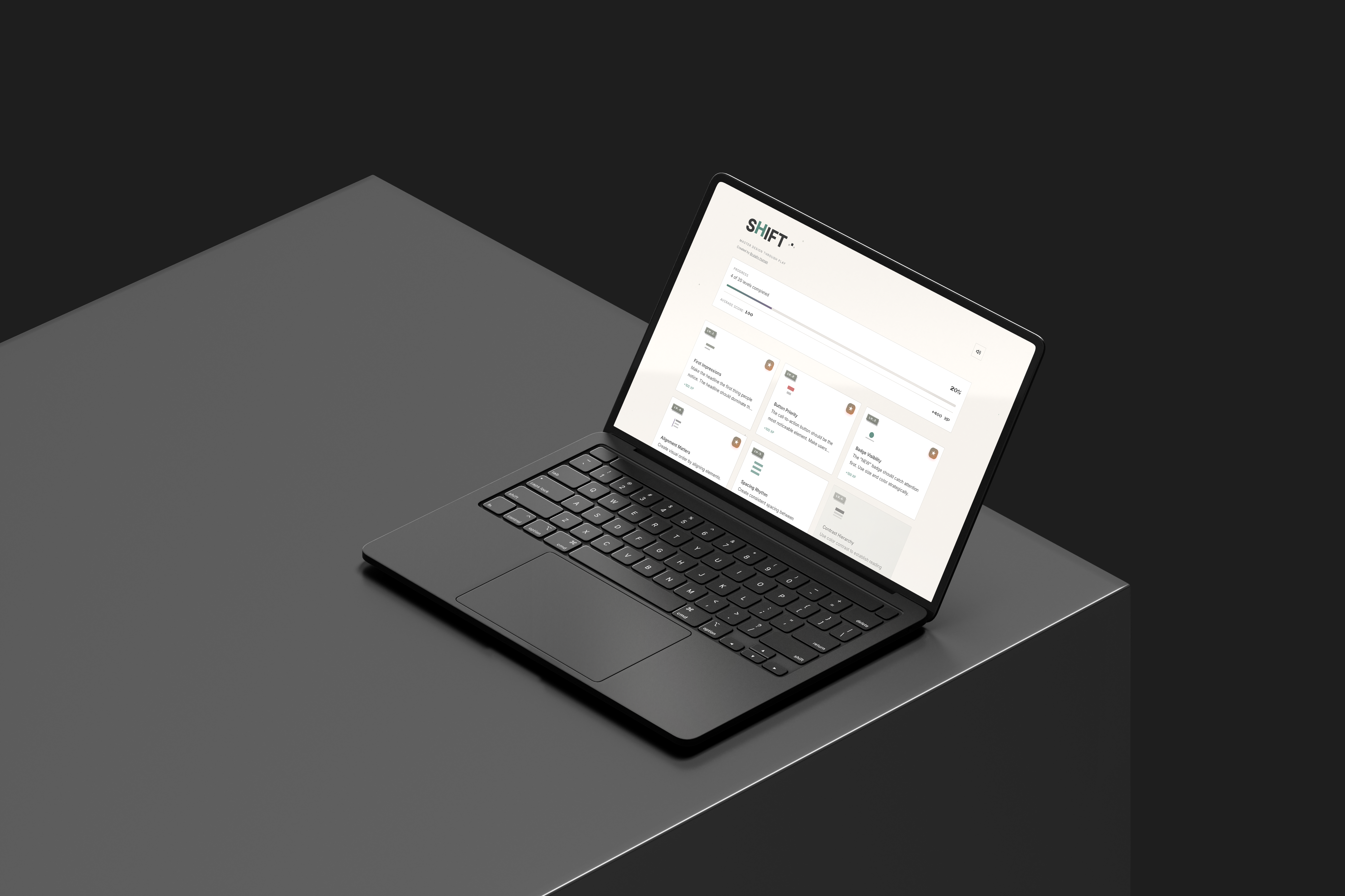 Shift Game - Screenshot 2 showing product features and functionality