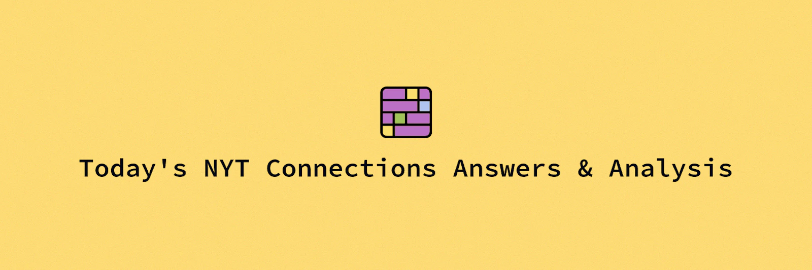 Connections Answers Today screenshot 1