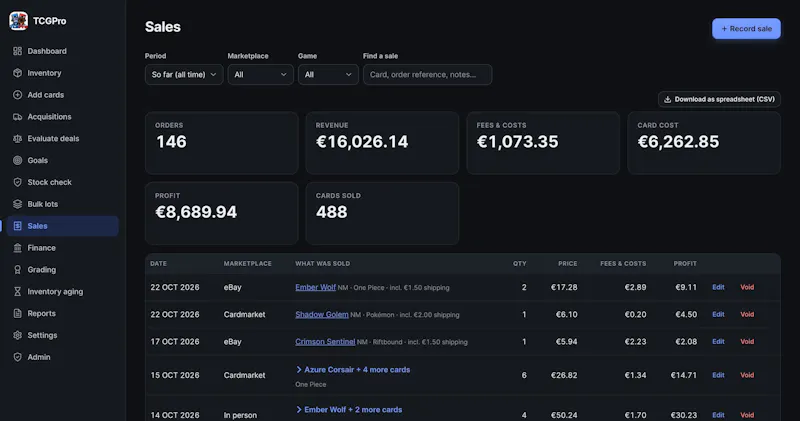 TCGPro screenshot 6
