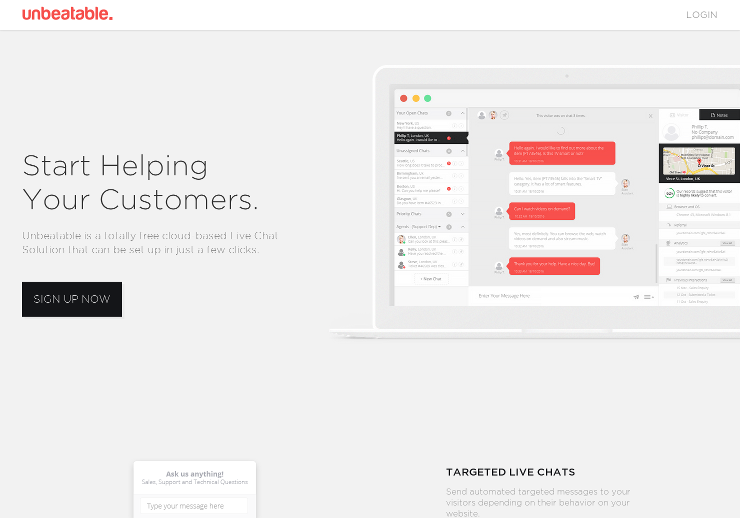 Free Live Chat gallery image