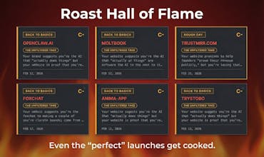 Roast My Web gallery image