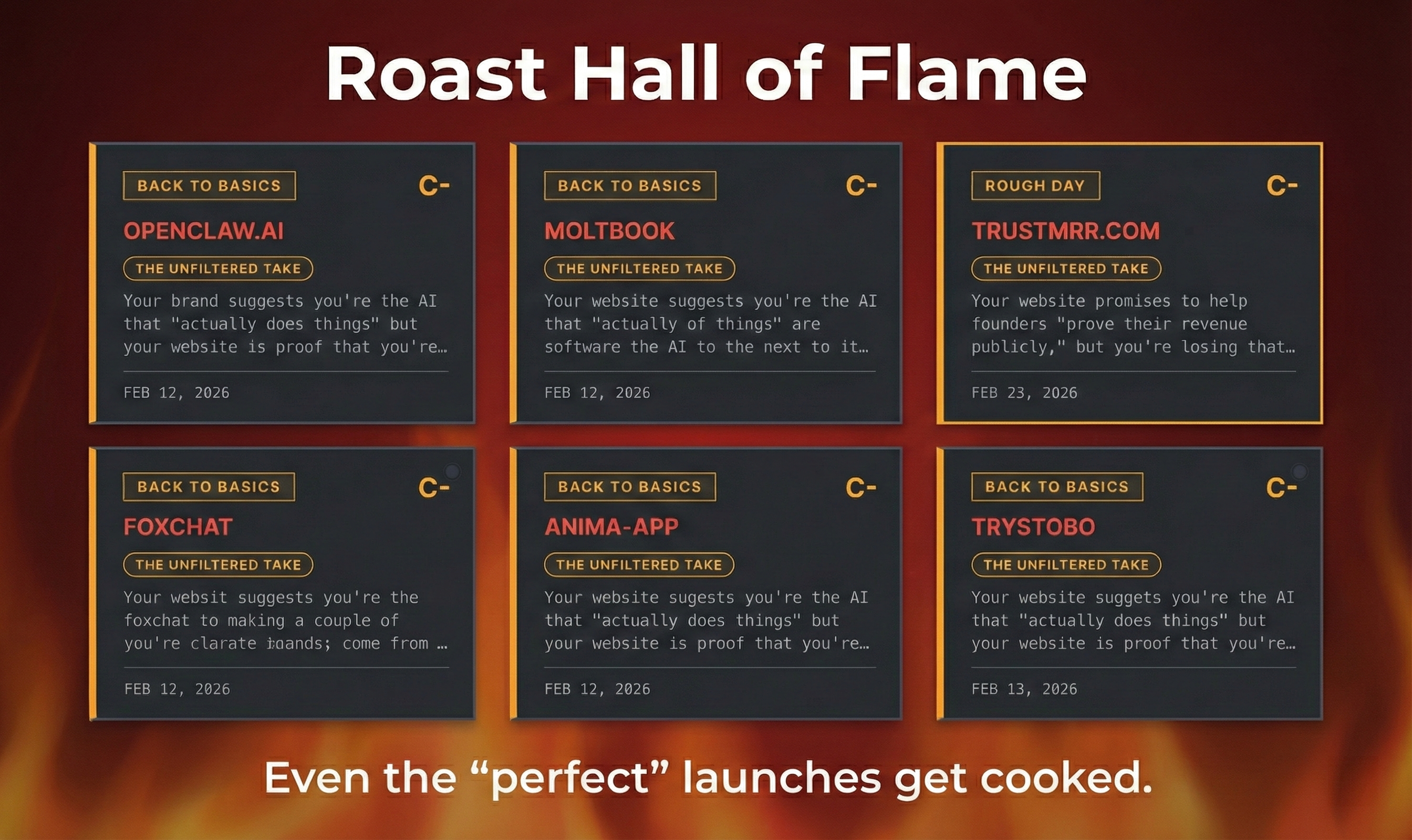 Roast My Web - Screenshot 4 showing product features and functionality