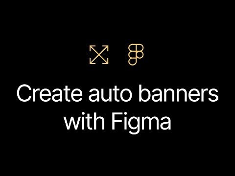 Figma template for auto resizing banners gallery image