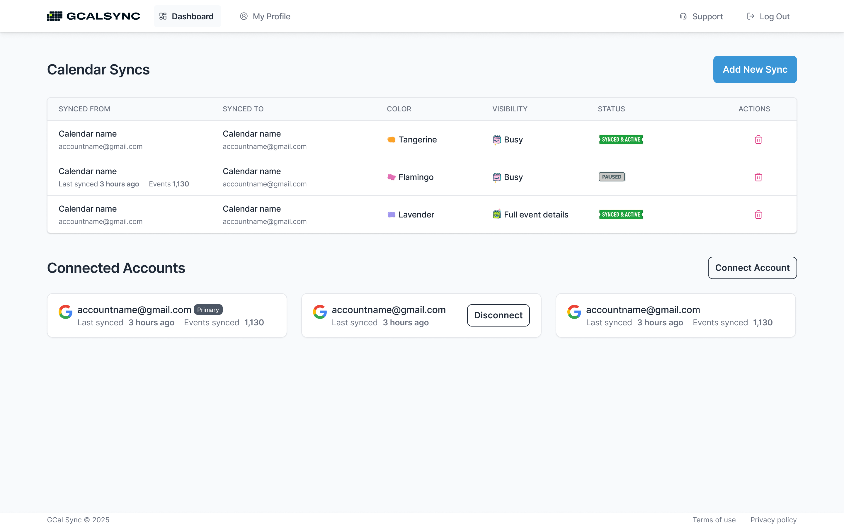 GCalSync - Sync your Google Calendars gallery image