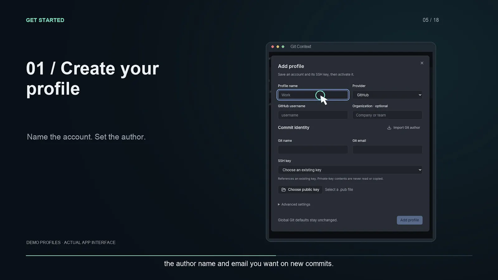Git Context screenshot 5