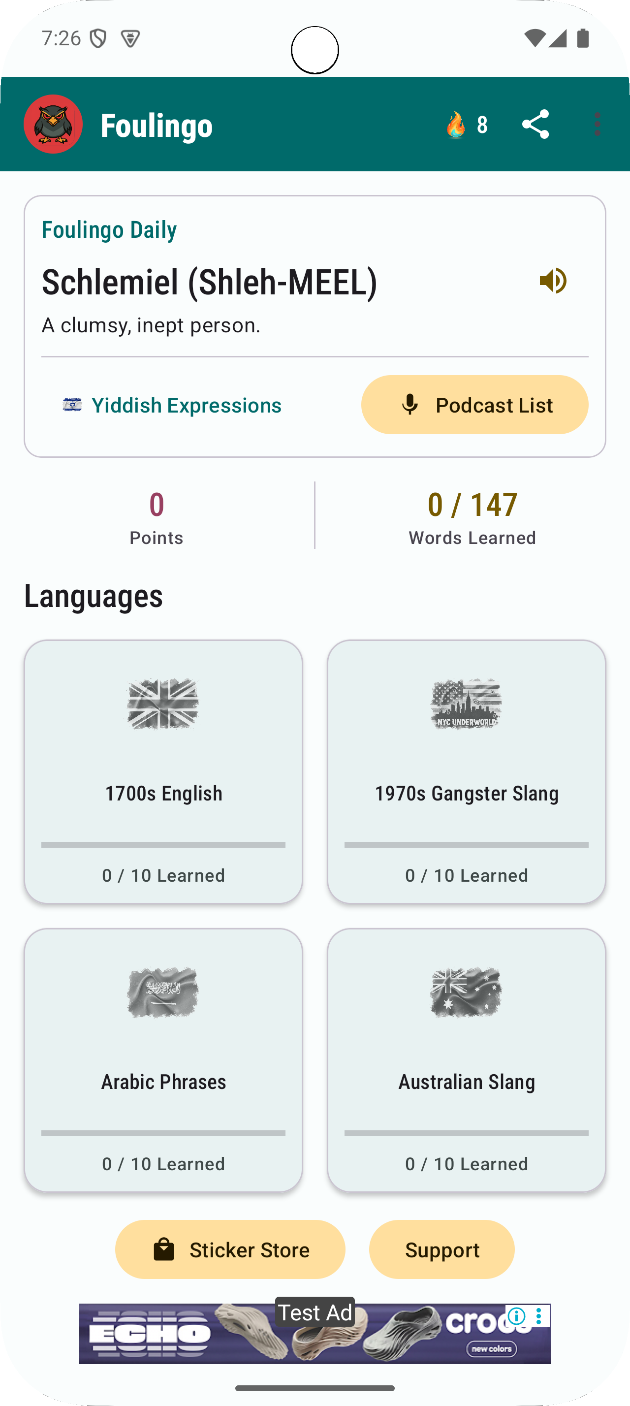 Média Encourager - Apprenez un argot amusant et son histoire avec des podcasts quotidiens. 1