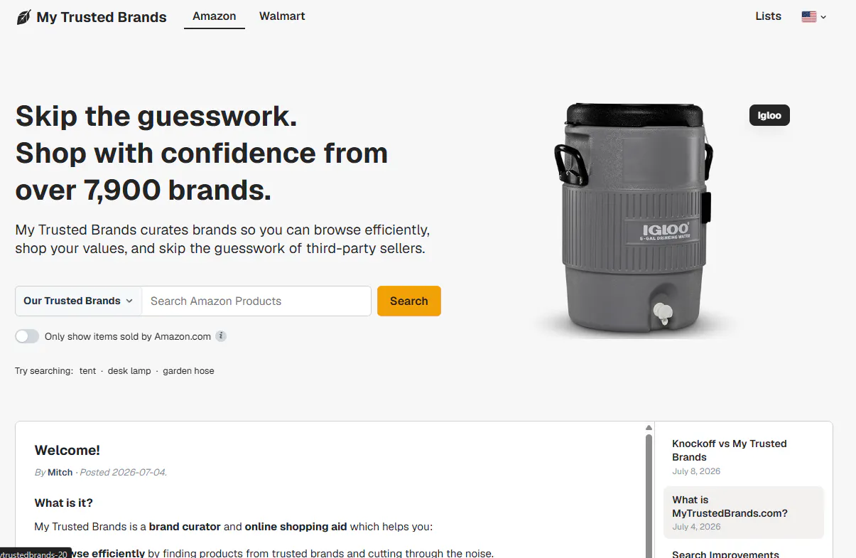 MyTrustedBrands.com gallery image