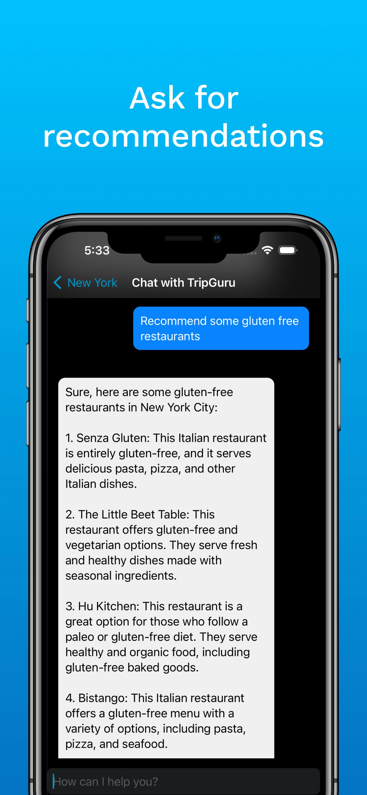 TripGuru - एआई के साथ अपनी अगली यात्रा की योजना बनाएं, अपने हितों के अनुरूप मीडिया 6