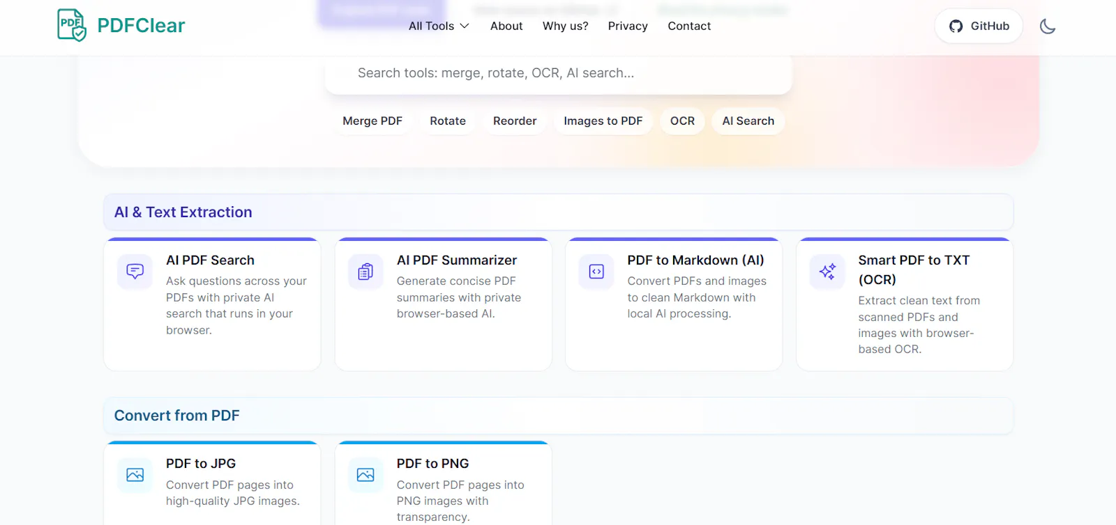 PDFClear screenshot 3