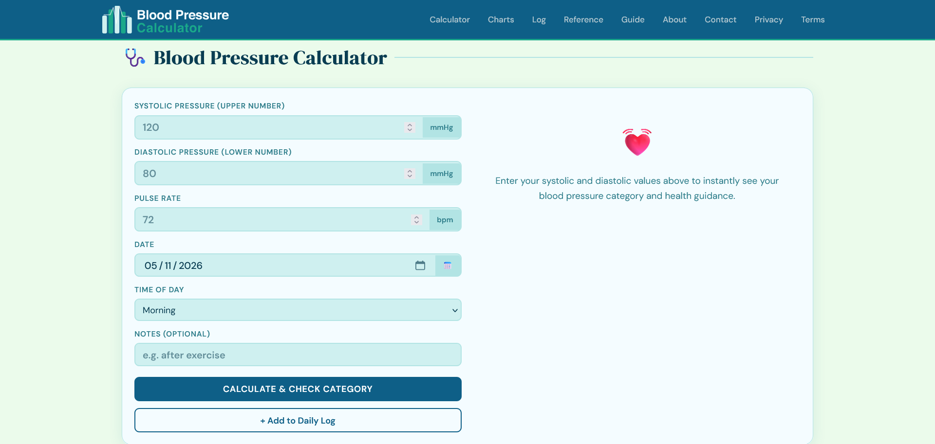 Blood Pressure Calculator & Tracker gallery image