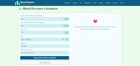Blood Pressure Calculator & Tracker gallery image