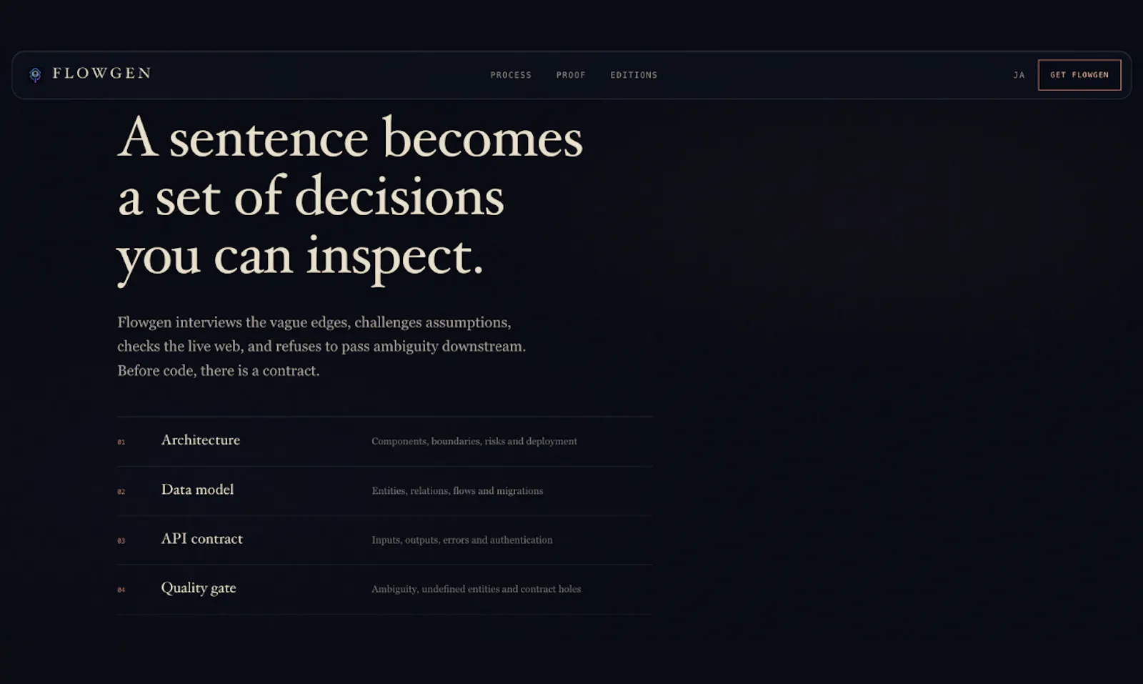 Flowgen screenshot 2