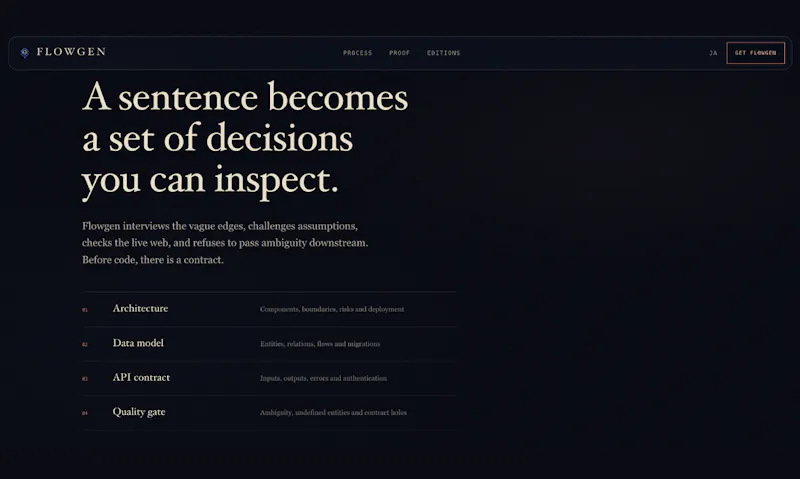 Flowgen screenshot 2
