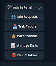 Premium Telegram Task & Payout Bot gallery image
