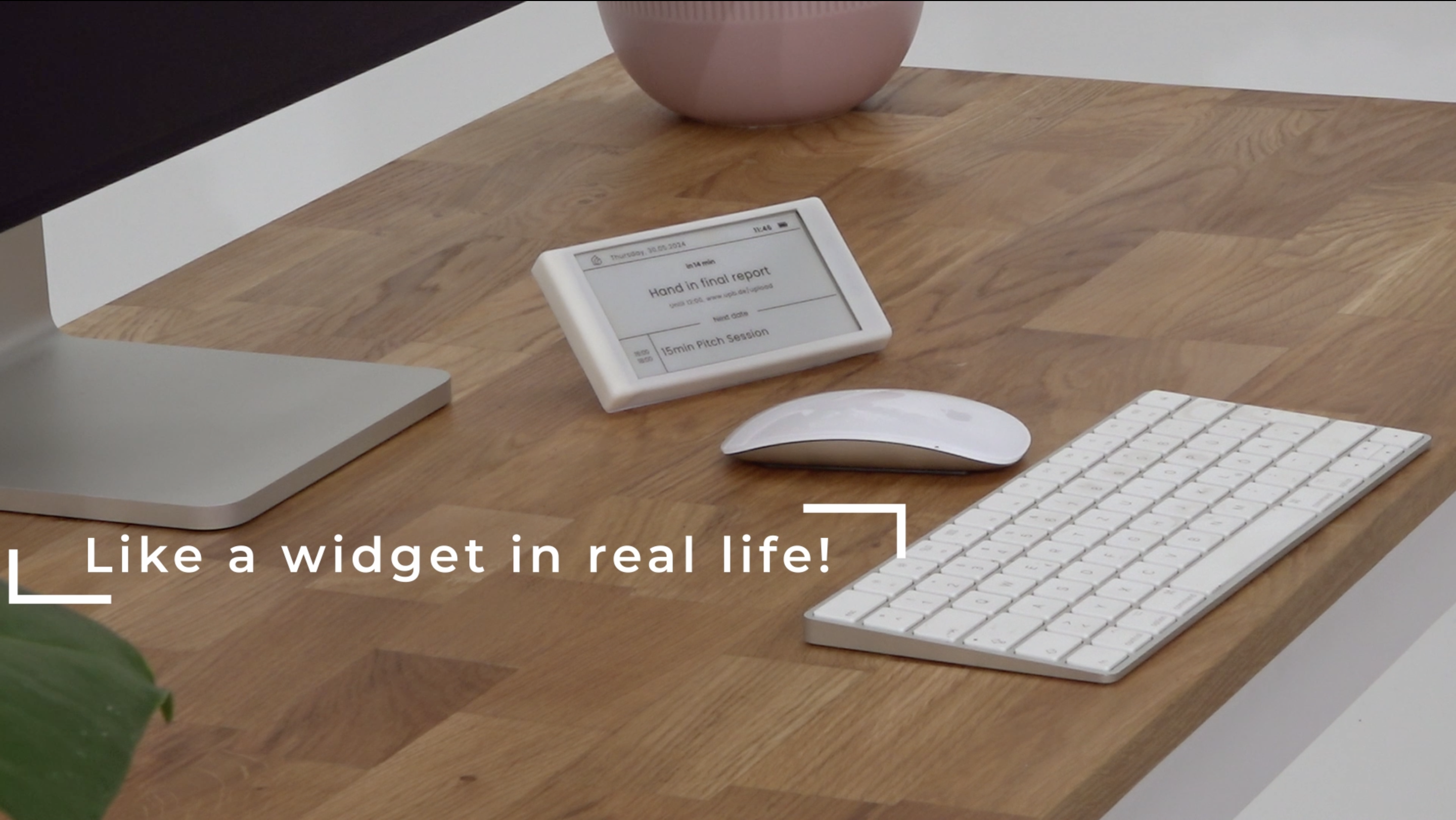 Papersync - Het e-paper-display dat uw afspraken en taken weergeeft media 3
