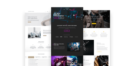 Site Builder From Thinkific gallery image