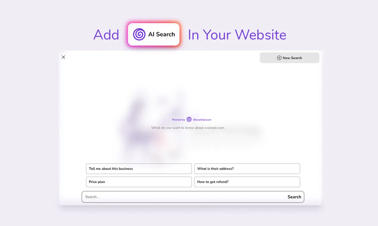 Oturan-Add Custom Search In Your Website gallery image