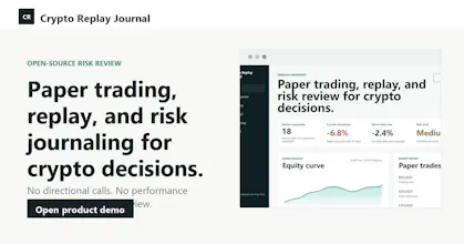 Crypto Replay Journal gallery image