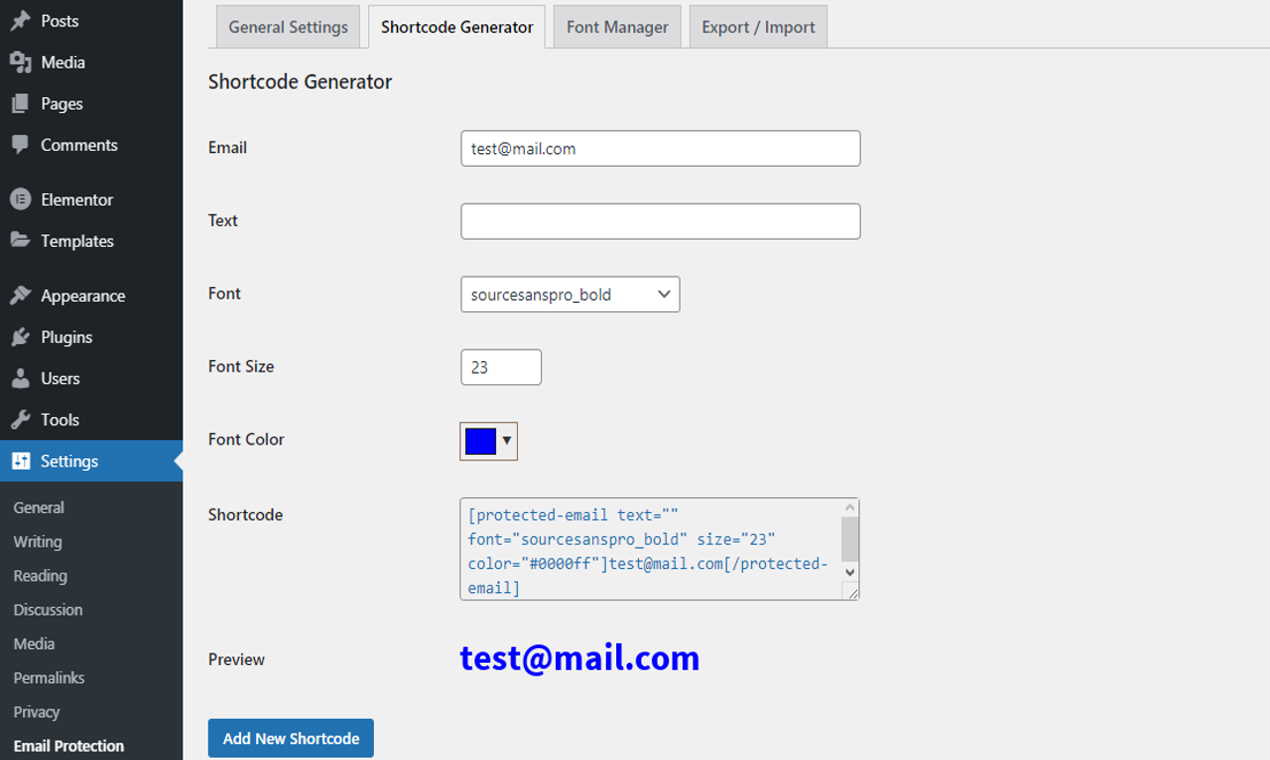 Email Protection Script and WP Plugin gallery image