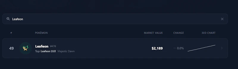 TCGForecast screenshot 2