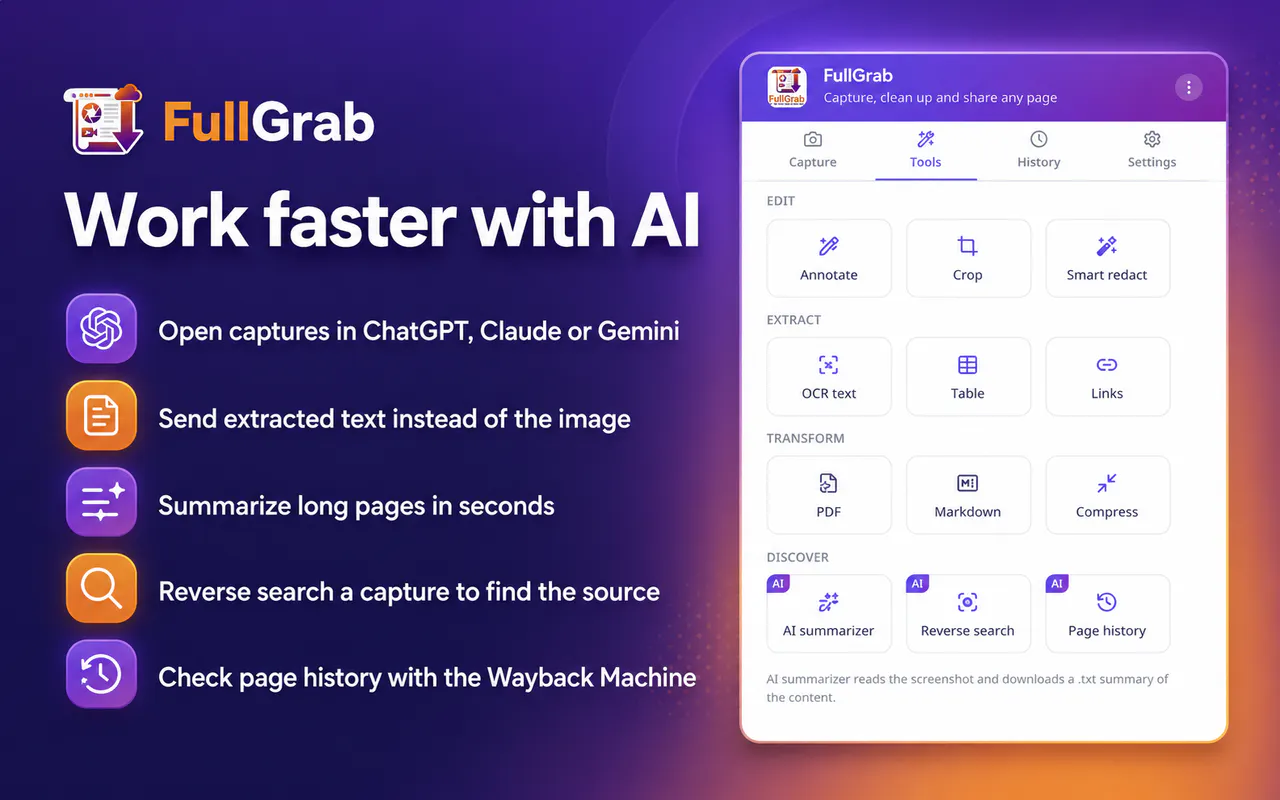 FullGrab – Screenshot & Screen Recorder gallery image