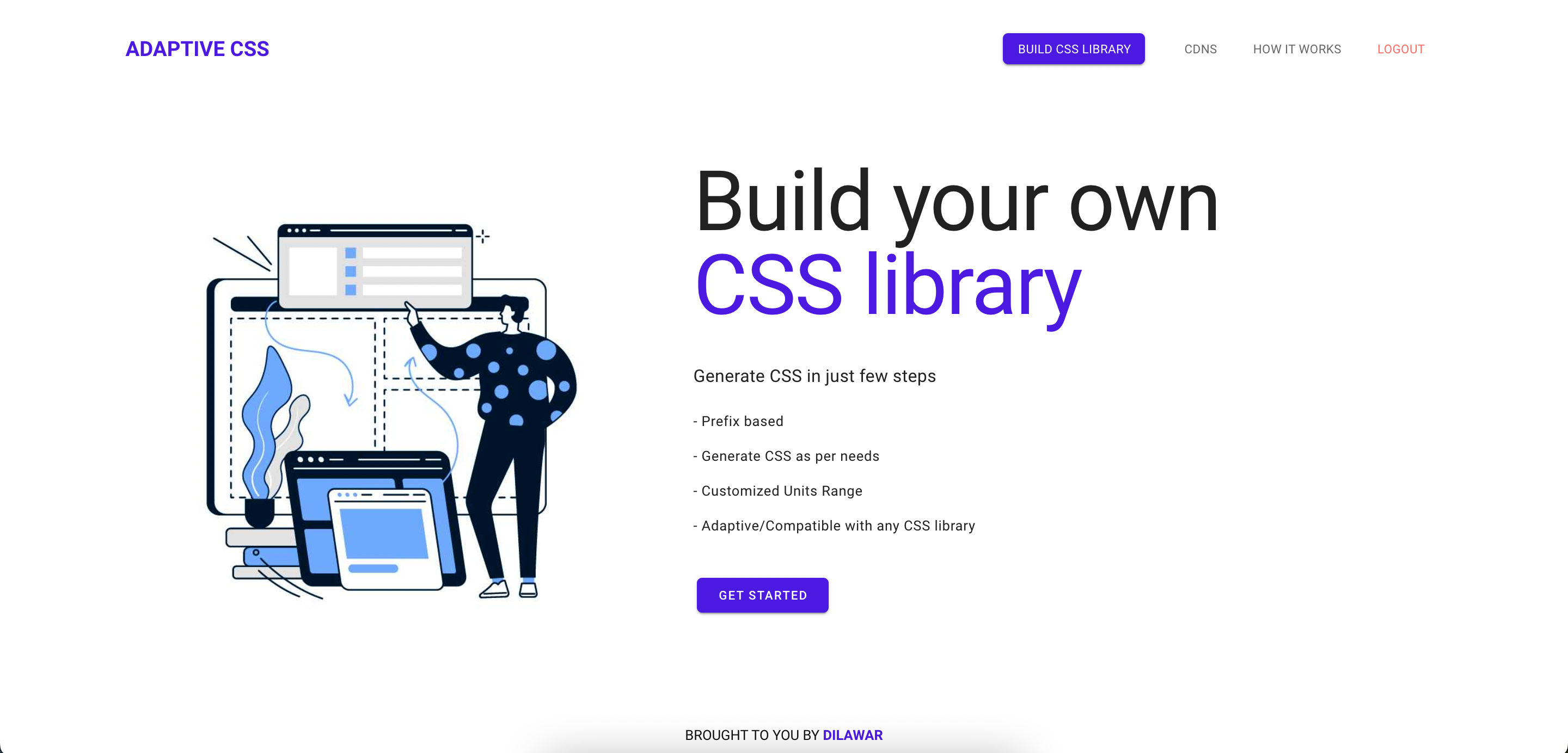 Adaptive CSS