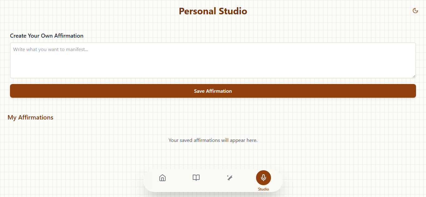 Golden Affirmations - A Curated Library of meditations media 2