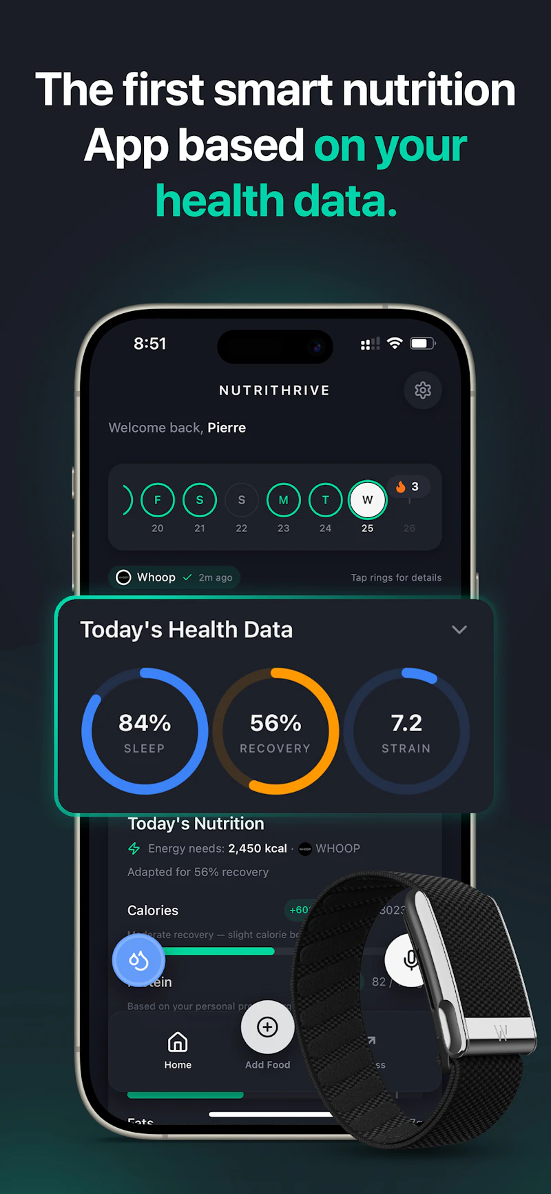 NutriThrive AI Nutrition Coach screenshot 1