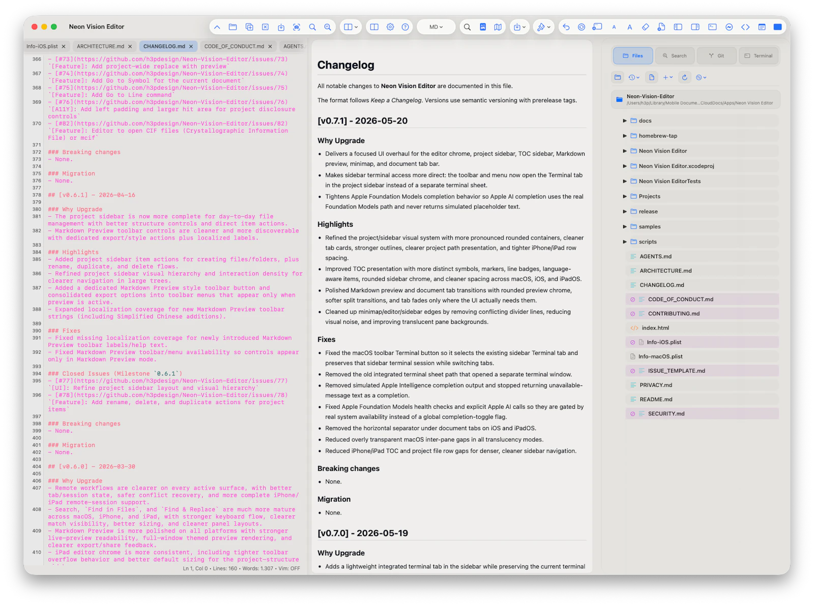 Neon Vision Editor - Major update screenshot 7