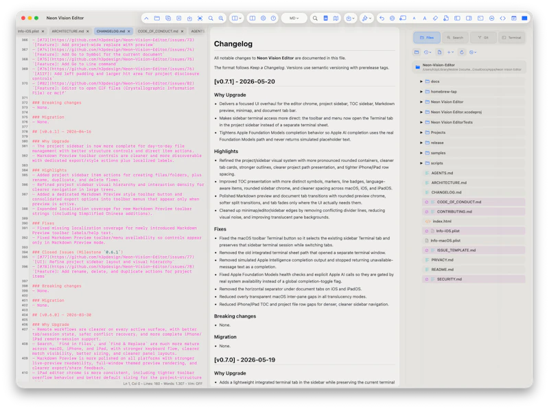 Neon Vision Editor - Major update screenshot 7